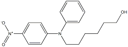 6-(N-Phenyl-4-nitroanilino)-1-hexanol Struktur