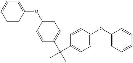 1,1'-(2,2-Propanediyl)bis(4-phenoxybenzene) Struktur