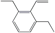 2,6-Diethylstyrene Struktur