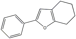 2-Phenyl-4,5,6,7-tetrahydrobenzofuran Struktur