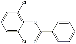 Benzoic acid (2,6-dichlorophenyl) ester Struktur