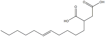 2-(5-Undecenyl)succinic acid Struktur