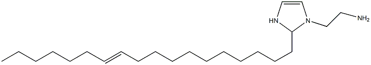 1-(2-Aminoethyl)-2-(11-octadecenyl)-4-imidazoline Struktur