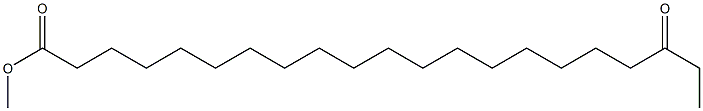 19-Oxohenicosanoic acid methyl ester Struktur