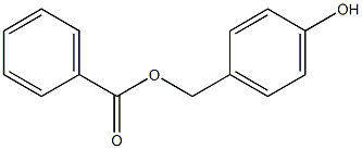 Benzoic acid 4-hydroxybenzyl ester Struktur