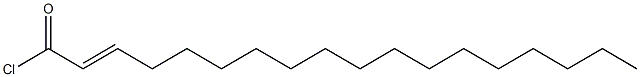 2-Octadecenoic acid chloride Struktur