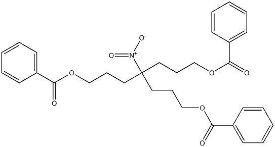 4-Nitro-4-[3-(benzoyloxy)propyl]heptane-1,7-diol dibenzoate Struktur