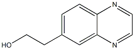 2-(Quinoxalin-6-yl)ethanol Struktur