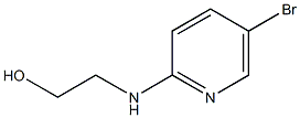 2-[(5-Bromo-2-pyridinyl)amino]-1-ethanol Struktur