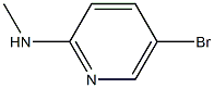 5-Bromo-N-methyl-2-pyridinamine Struktur