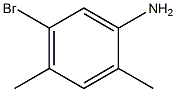 5-Bromo-2,4-dimethylbenzenamine Struktur