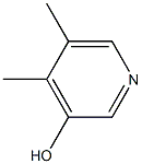 3-Hydroxy-4,5-dimethylpyridine Struktur