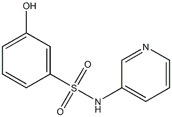 N-(3-Pyridyl)-1-phenol-3-sulfonamide Struktur