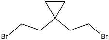 1,1-Bis(2-bromoethyl)cyclopropane Struktur