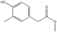 methyl 4-hydroxy-3-methylphenylacetate Struktur