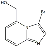 (3-bromoimidazo[1,2-a]pyridin-5-yl)methanol Struktur