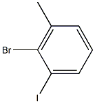 2-bromo-1-iodo-3-methylbenzene Struktur