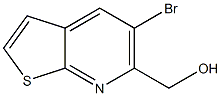 (5-bromothieno[2,3-b]pyridin-6-yl)methanol Struktur