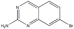 7-bromoquinazolin-2-amine Struktur