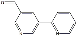 5-(pyridin-2-yl)pyridine-3-carbaldehyde Struktur