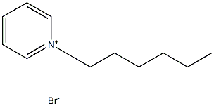 N-hexylpyridinium bromide Struktur