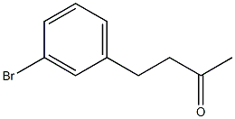 4-(3-Bromophenyl)-2-butanone Struktur