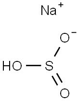 Sodium bisulfite solution (1%) Struktur