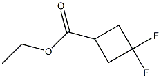 Ethyl 3,3-difluorocyclobutanecarboxylate Struktur