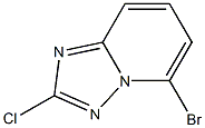 5-Bromo-2-chloro-[1,2,4]triazolo[1,5-a]pyridine Struktur