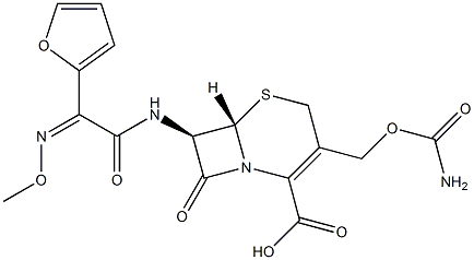 Cefuroxime Impurity 5 Struktur