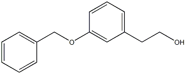 3-Benzyloxyphenethyl alcohol Struktur