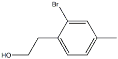 2-(2-bromo-4-methylphenyl)ethanol Struktur