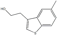 2-(5-methylbenzo[b]thiophen-3-yl)ethanol Struktur