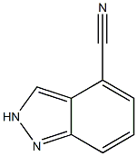 2H-Indazole-4-carbonitrile Struktur