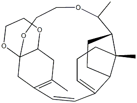 6E-9,10-seco-3,20-Bis-(ethylenedioxy)-pregna-5(10)-6,8-triene Struktur