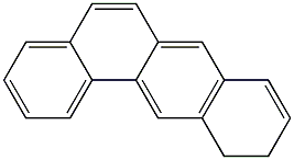 10,11-Dihydrobenz[a]anthracene Struktur