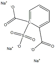 Sodium phthalate-2-sulfonate Struktur