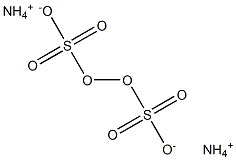 Ammonium persulfate solution Struktur