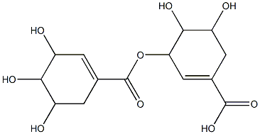 Shikimic acid SHIKIMIC ACID Struktur