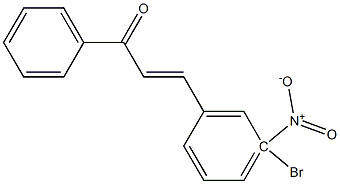 3Bromo-3-NitroChalcone Struktur