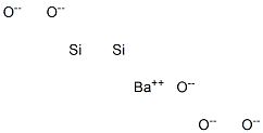 Barium disilicon pentaoxide Struktur