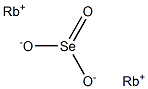 Rubidium selenite Struktur