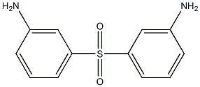 3-aminophenyl sulfone Struktur