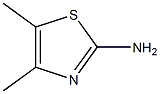 2-AMINO-4,5-DIMETHYLTHIAZOLE Struktur