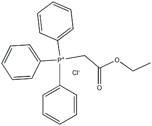 Ethoxycarbonylmethyltriphenylphosphonium chloride Struktur