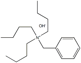 Benzyltributylammonium hydroxide Struktur