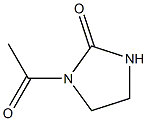 1-acetyl-2-imidazolidinone Struktur