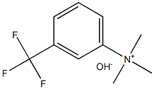 3-(Trifluoromethyl)phenyltrimethylammoniumHydroxide Struktur