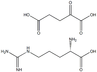 Arginine ketoglutarate Struktur