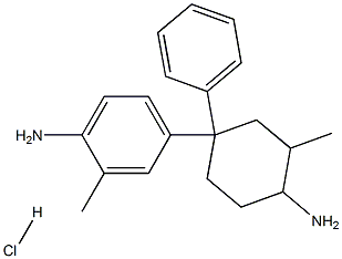 4,4'-Diamino-3,3'-dimethyldiphenylcyclohexane,hydrochloride Struktur